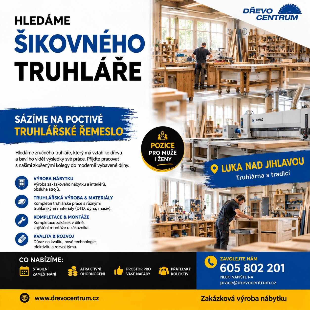nabor truhlar